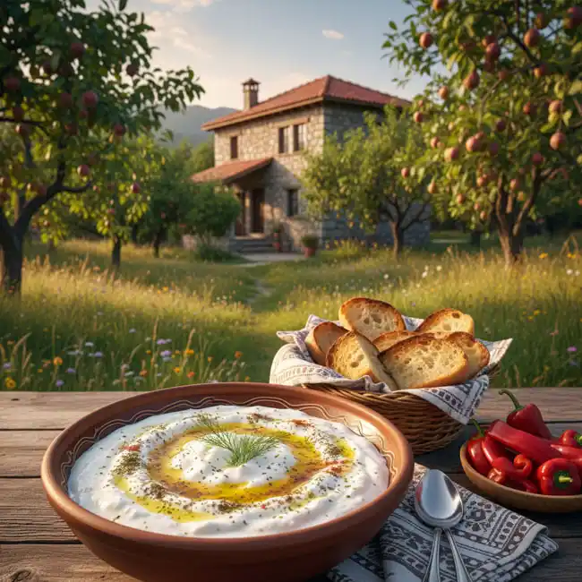 Salcë Kosi me Hudhra – Famous sauce recipe from Albania