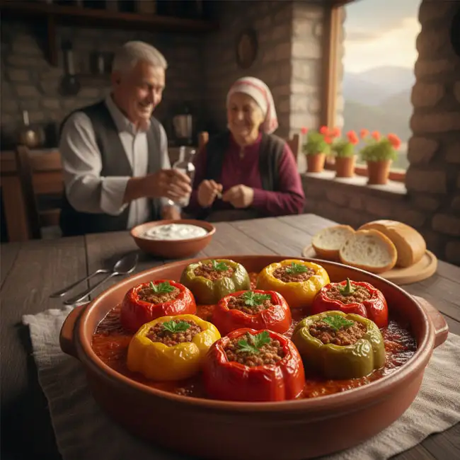 Speca të Mbushura – Famous main dish recipe from Albania