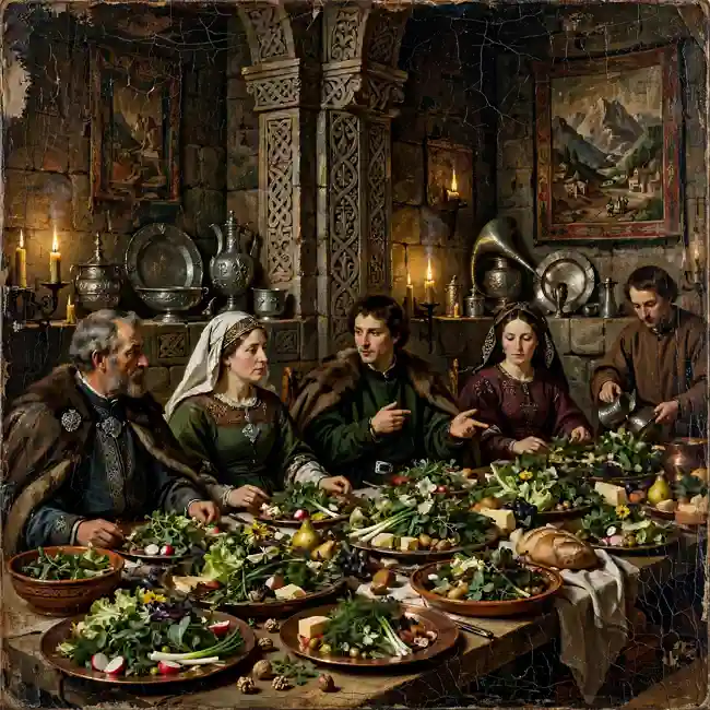 Andorra Aristocratic Garden Greens Salads Recipes