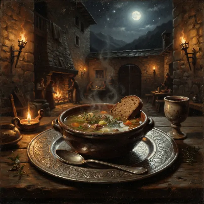 Brou Clar de la Casa de la Vall – royal court broths soup recipe from Andorra