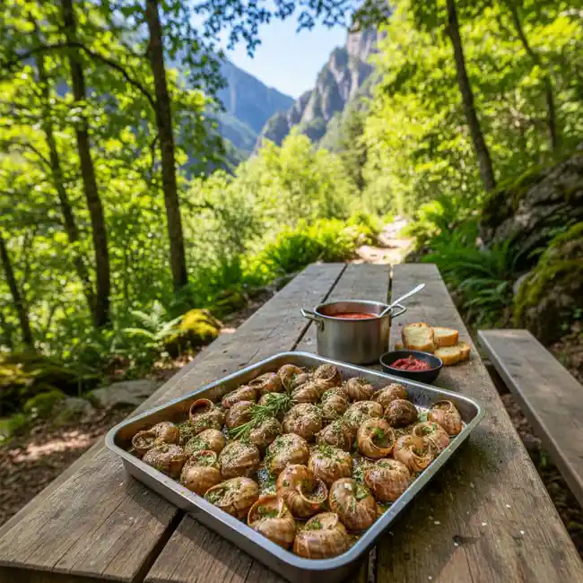 Cargols a la Llauna – Best main dish recipe from Andorra