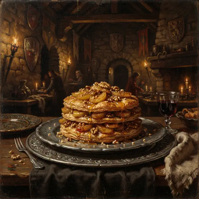 Andorran Aristocratic Honey-Apple Orellette Torte – grand finales dessert recipe from Andorra