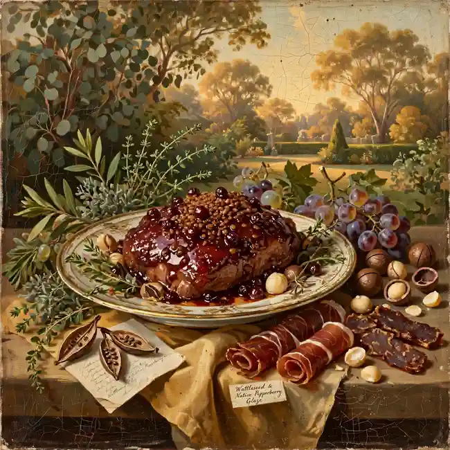 Wattleseed & Native Pepperberry Glaze – signature royal sauces recipe from Australia