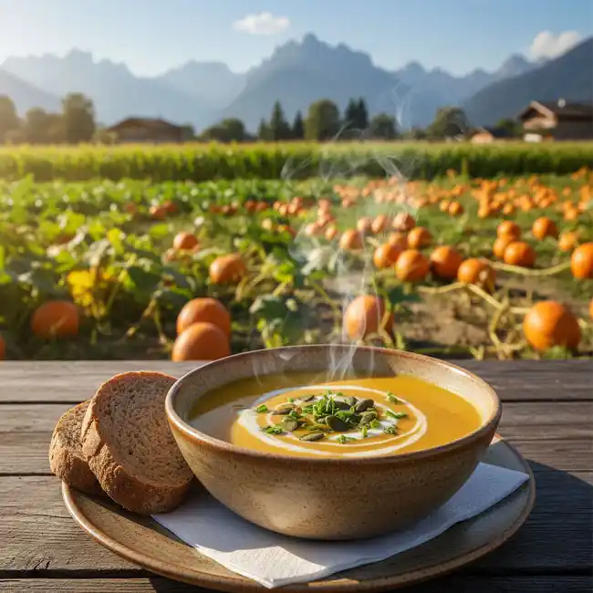 Kürbiscremesuppe – Best soup recipe from Austria