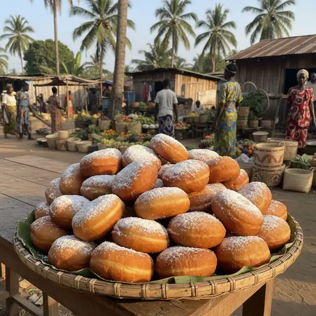 Beignets Sucrés – Easy appetizer recipe from Gabon