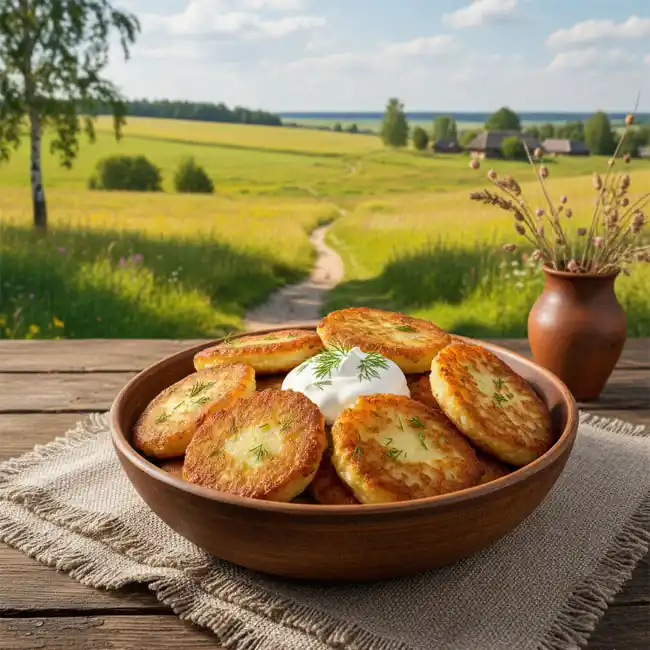 Mini Draniki – Popular appetizer recipe from Belarus