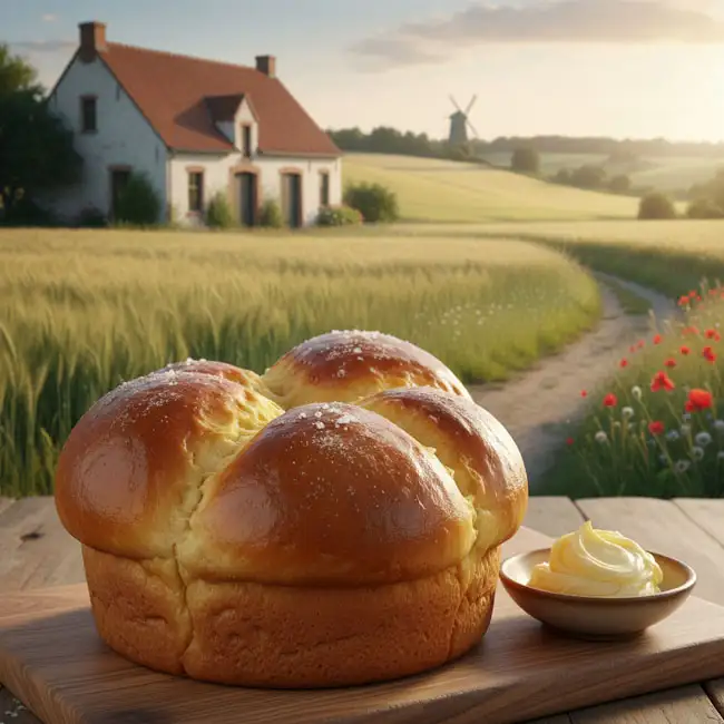 Belgian Brioche-Style Butter Bread – Best bread recipe from Belgium