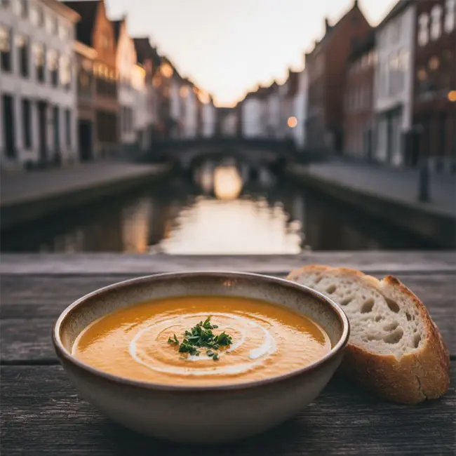 Belgian Carrot Soup – Popular soup recipe from Belgium