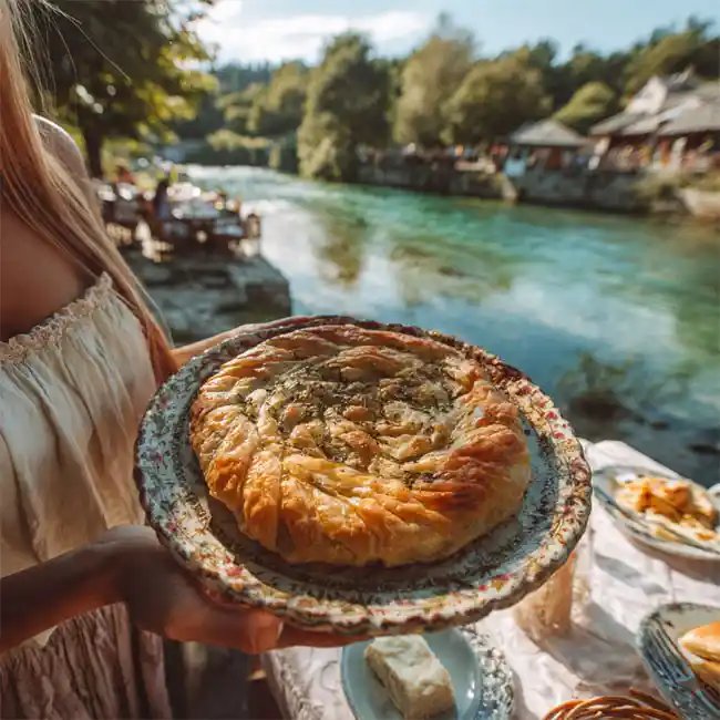 Crispy Meat-Filled Pastry – Family snack recipe from Bosnia and Herzegovina