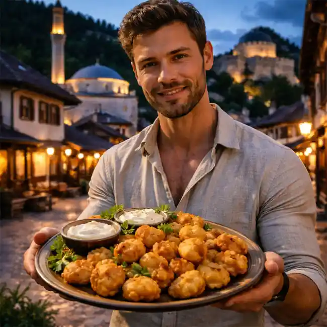 Quick Pan-Fried Dough Bites – Dinner snack recipe from Bosnia and Herzegovina
