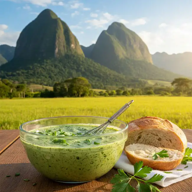 Molho Verde – Vegetarian sauce recipe from Brazil