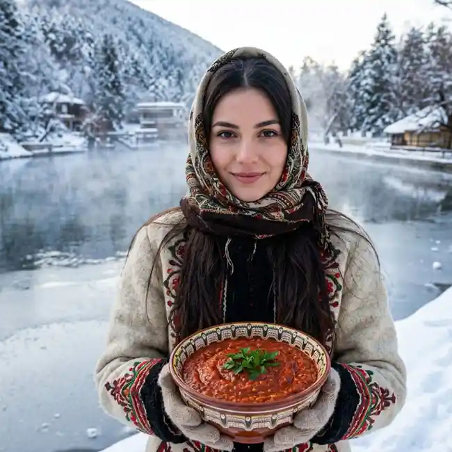 Classic Roasted Vegetable Lyutenitsa – Healthy sauce recipe from Bulgaria