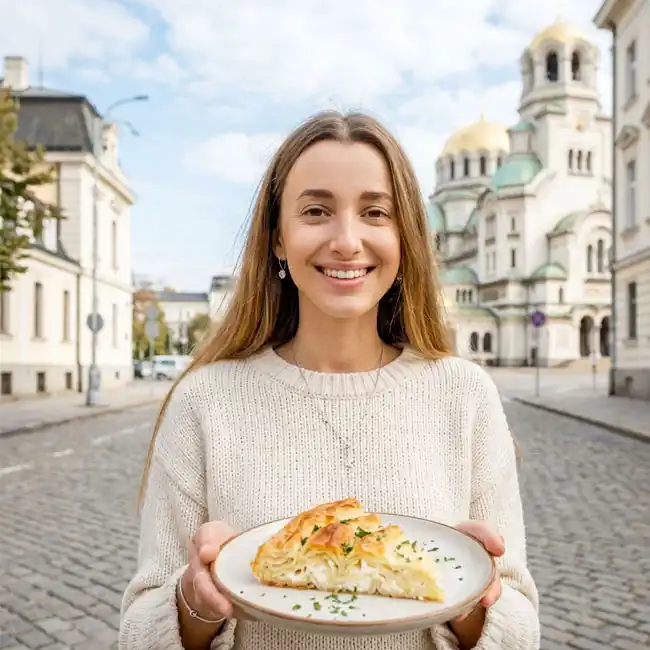 Clean Vegetarian Banitsa – Healthy main dish recipe from Bulgaria