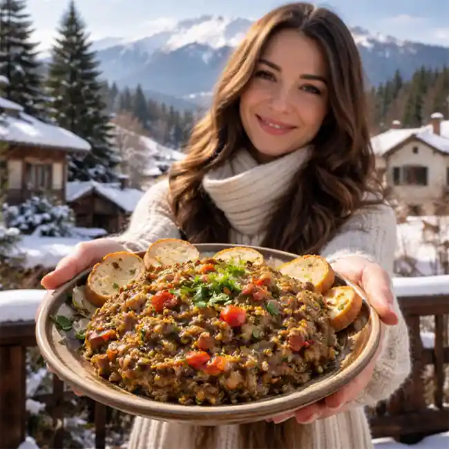 Smoky Kyopolou – Vegetarian appetizer recipe from Bulgaria