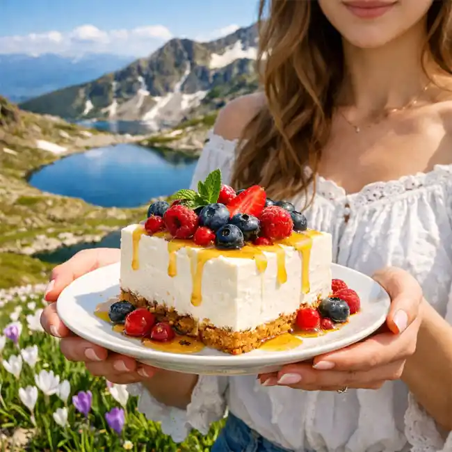 The Famous Bulgarian Yogurt Soufflé Cake – Vegetarian dessert recipe from Bulgaria