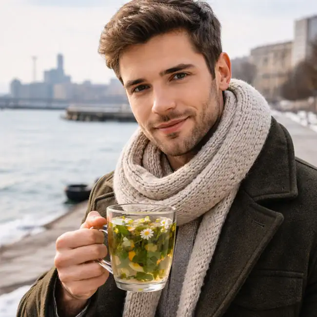 Bulgarian Herbal Tea – Vegetarian drink recipe from Bulgaria