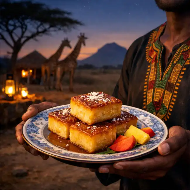 Gâteau de Manioc – Local dessert recipe from Cameroon