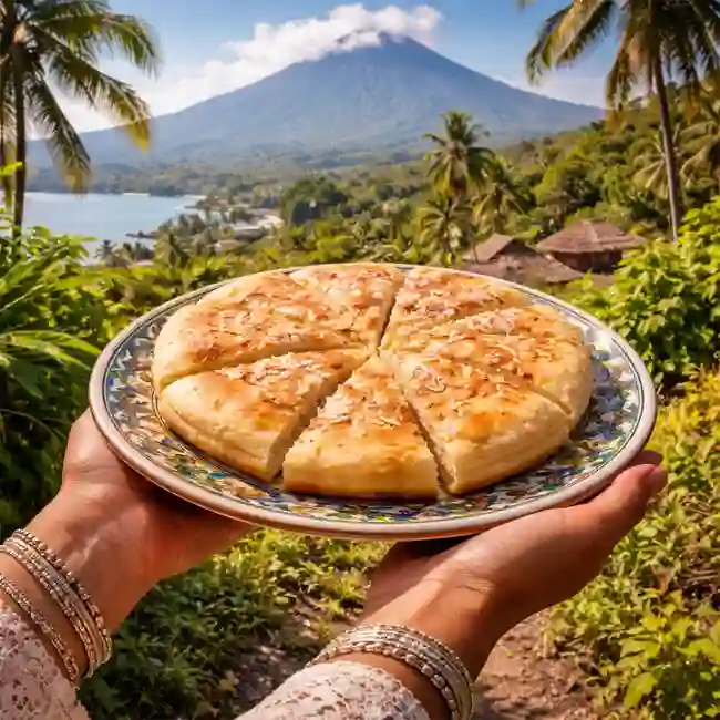 Comorian Coconut Pan-Bread – One-Pan bread recipe from Comoros