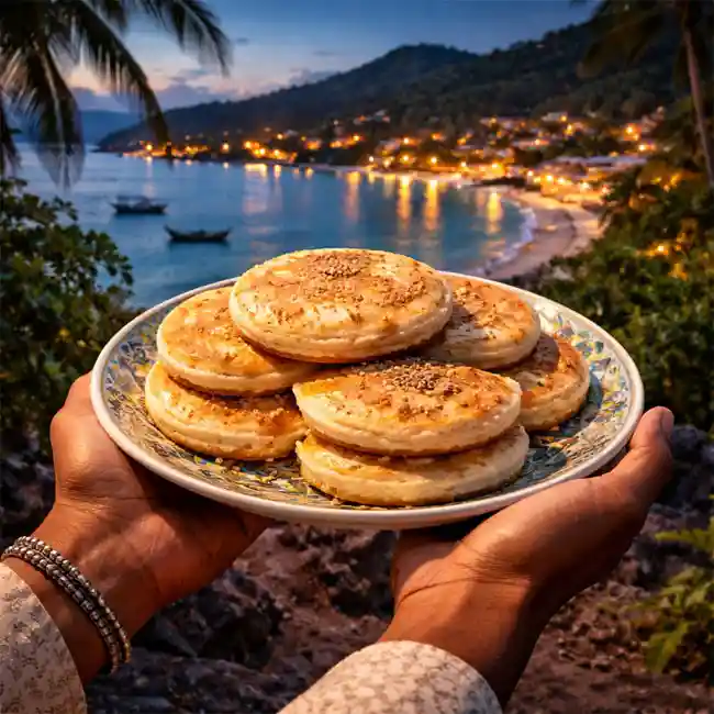 Sweet Cardamom Griddle Cakes – Minimal Cleanup bread recipe from Comoros