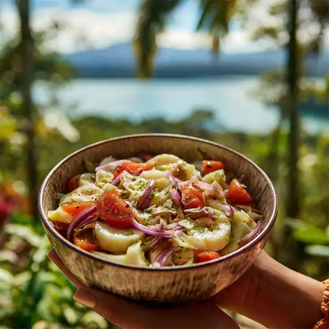 Ensalada de Palmito – Specialty salad recipe from Costa Rica