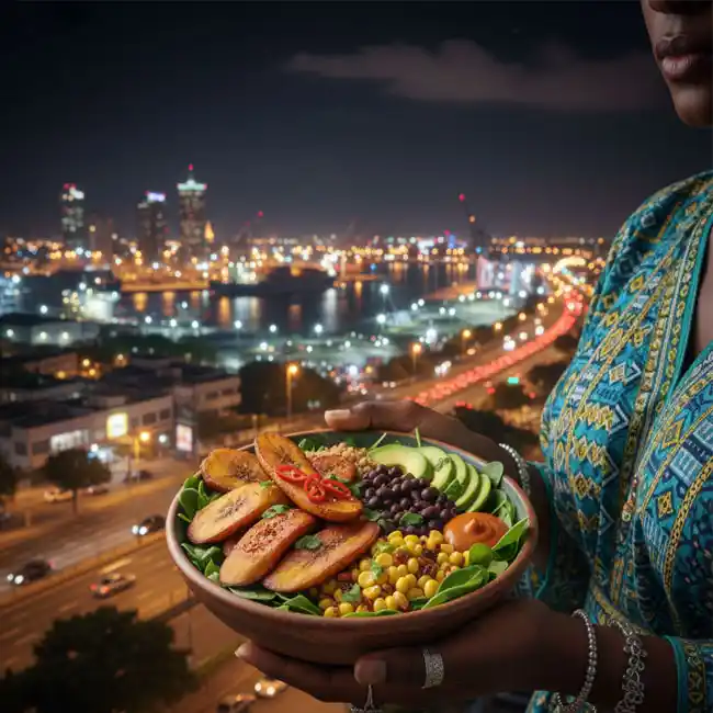 Spiced Roasted Plantain Power Bowl – Muscle-Building dessert recipe from Côte d’Ivoire