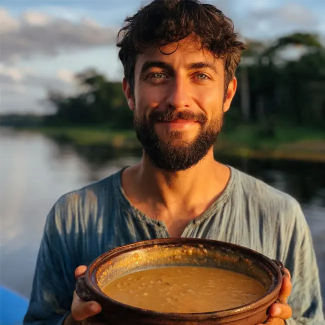 Creamy Surinamese Peanut Soup – Celebration main dish recipe from Suriname