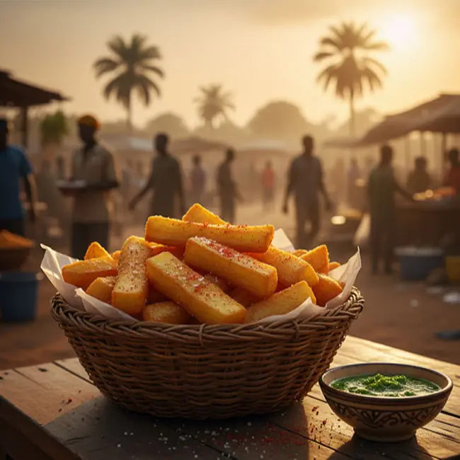 Crispy Yuca – Beginner-friendly appetizer recipe from Congo