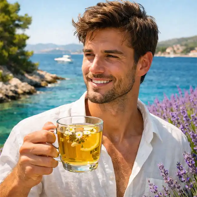 Chamomile & Honey Herbal Infusion – Taste drink recipe from Croatia