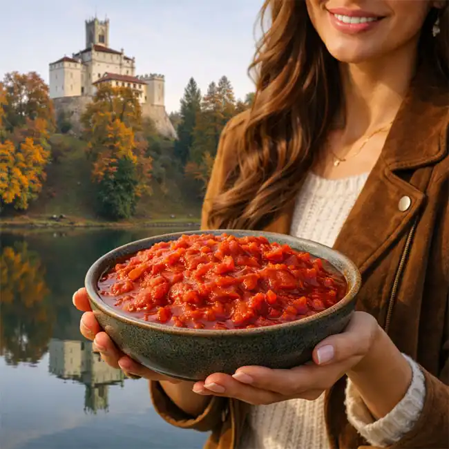 Ljutenica – Taste sauce recipe from Croatia