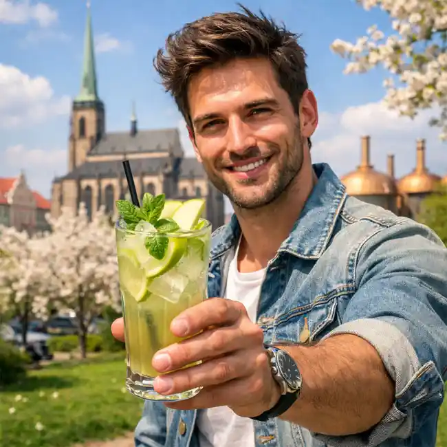 Fresh Apple Mint Drink – Affordable drink recipe from Czechia