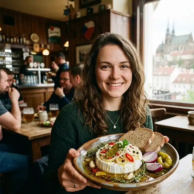Nakládaný Hermelín – Budget-Friendly appetizer recipe from Czechia