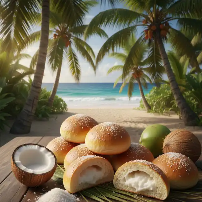 Pan de Coco Dominicano – Dinner bread recipe from Dominican Republic