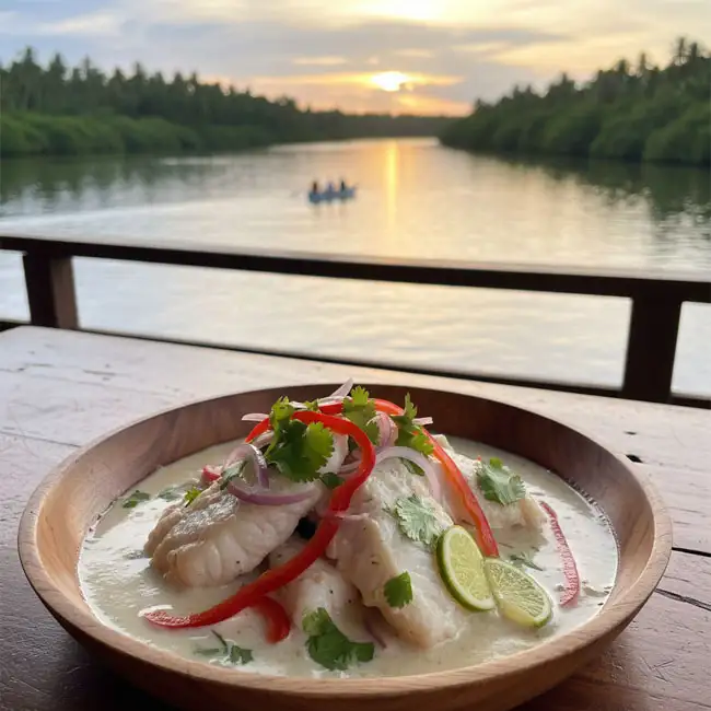 Fiji-Style Coconut Fish Main Dish – Flavorful main dish recipe from Fiji