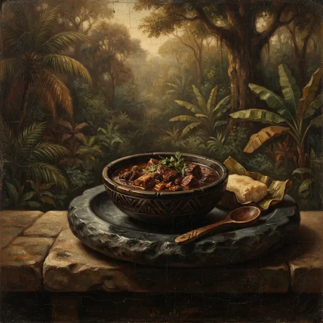 The Aristocratic Odika-Nyembwe Sauce of the High Chiefs – signature royal sauces recipe from Gabon