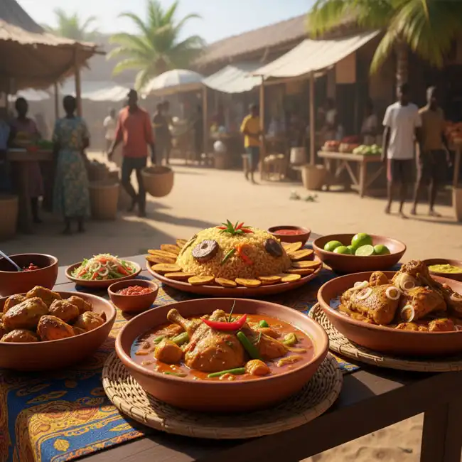 Gambia Main Dishes Recipes