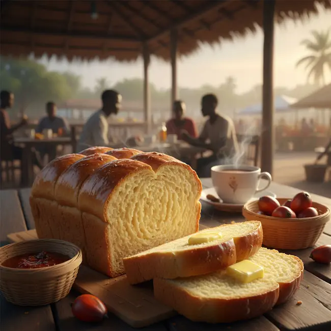 Ghana Butter Bread – Easy bread recipe from Ghana