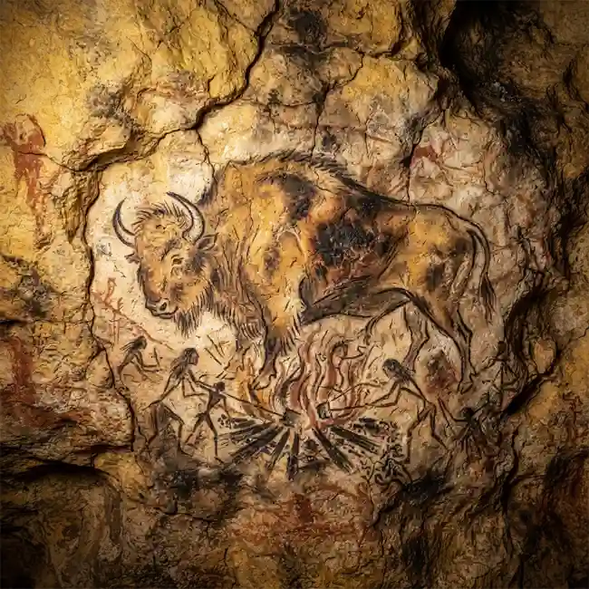 Glacial Fire-Scorched Yellow River Steppe Bison Roast – ice age ancestral feast paleo food recipe from Loess Plateau & Yellow River Basin