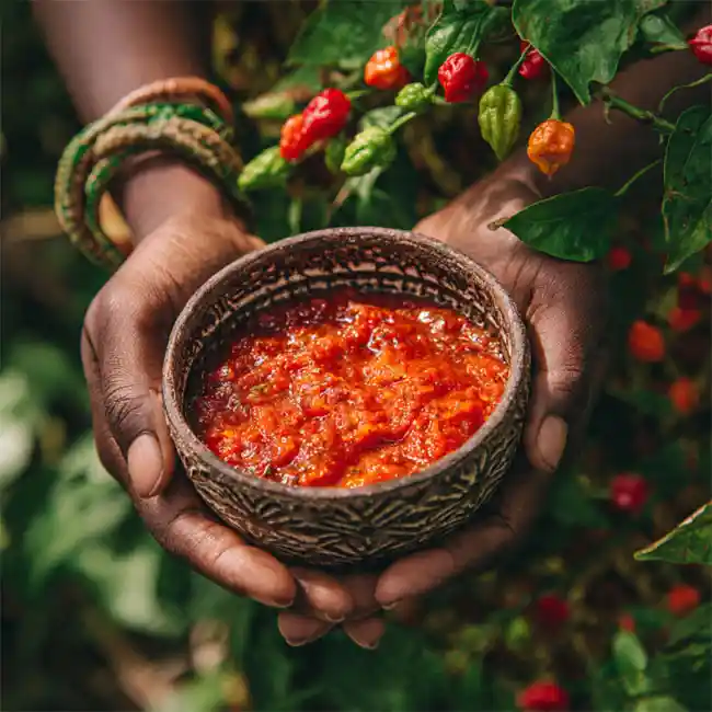 Fire & Fruit Island Pepper Sauce – Lifestyle sauce recipe from Grenada