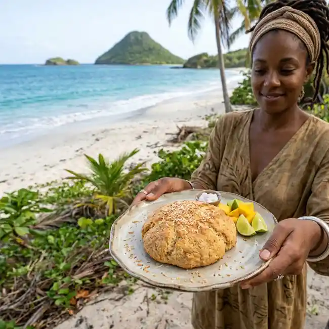 Fluffy Gluten-Free Coconut Bakes – Healthy bread recipe from Grenada