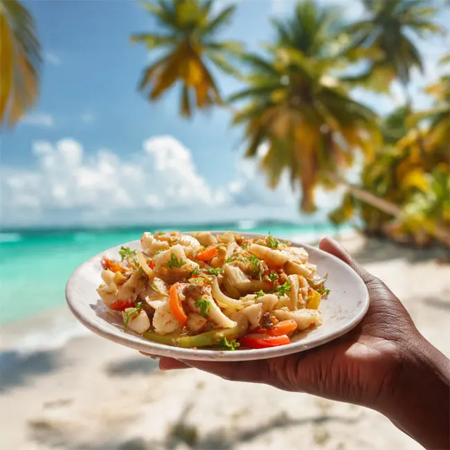 Grenadian-Style Saltfish Hearts of Palm – Lifestyle appetizer recipe from Grenada