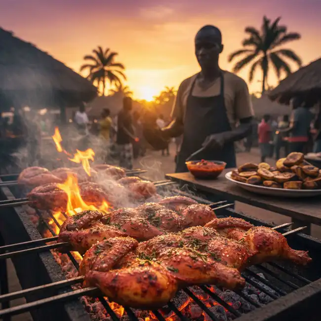 Grilled Pili Pili Chicken – Beginner-friendly main dish recipe from Congo