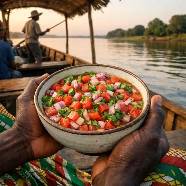 Zesty Tomato & Onion Cink Sauce – Weeknight sauce recipe from Guinea