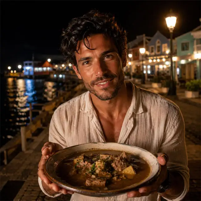 Hearty Kittitian Goat Water – Low-Carb main dish recipe from Saint Kitts and Nevis