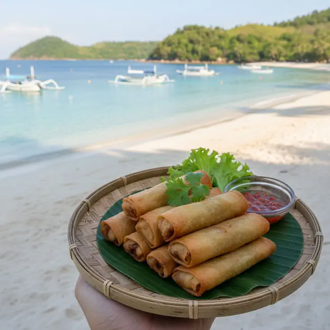 Crispy Vegetable Lumpia – Easy snack recipe from Indonesia
