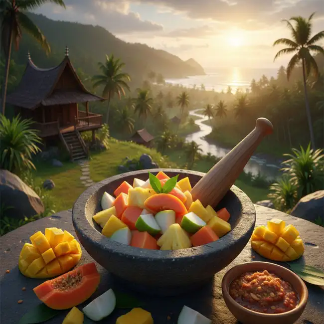 Rujak Buah – Quick appetizer recipe from Indonesia