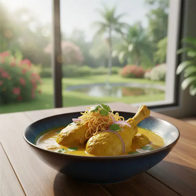 Kyet Thar Ohn No Hin – Real main dish recipe from Myanmar