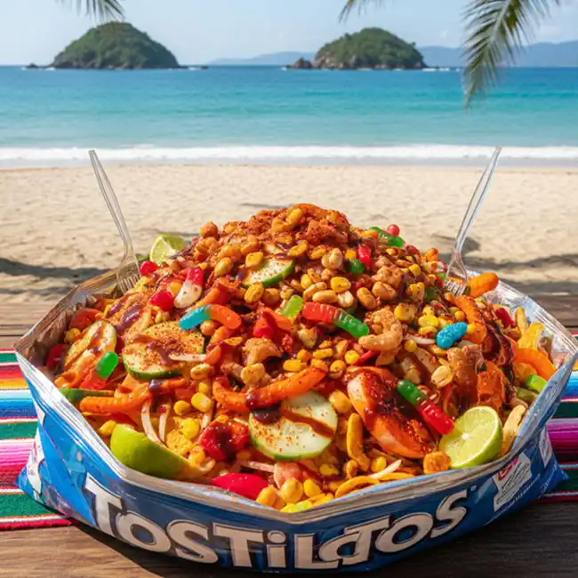 Tostilocos – Dinner snack recipe from Mexico