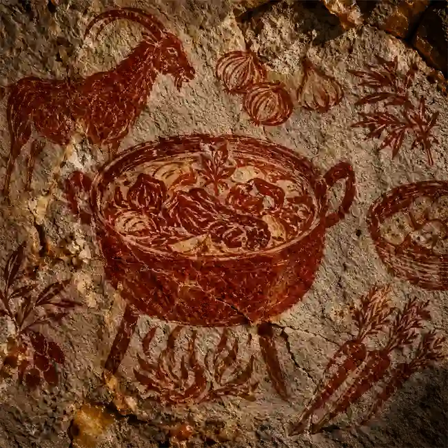 Mycenaean Clay Goat Meat Stew – clay-pot broths and stews recipe from Mycenaean Greek