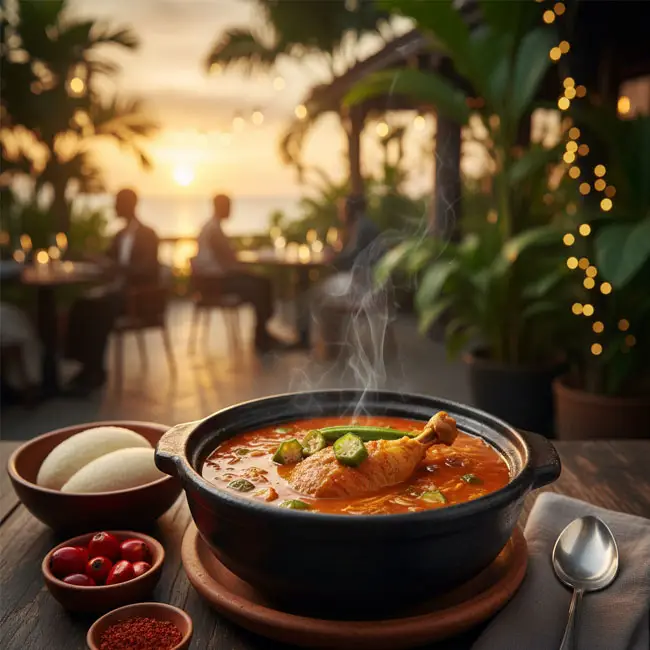 Palm Nut Soup – Beginner-friendly soup recipe from Ghana