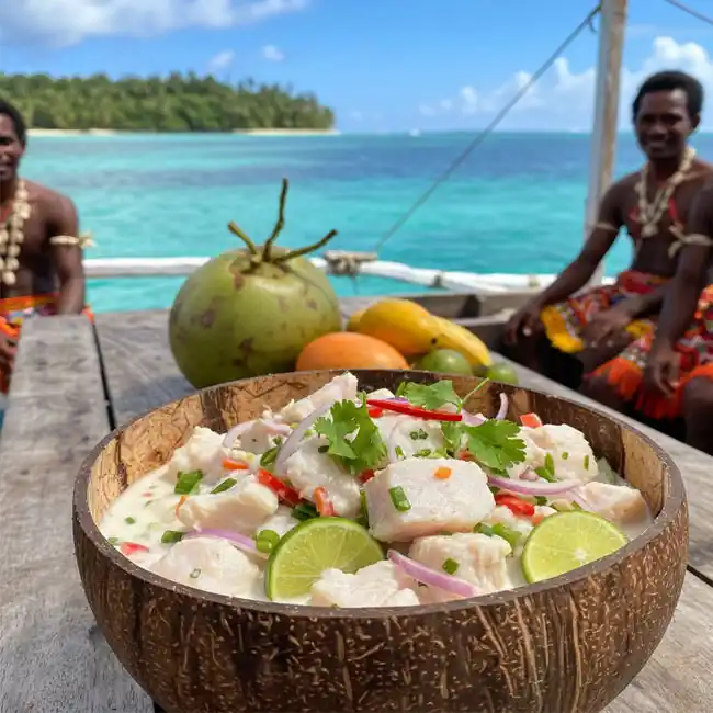 PNG-Style Kokoda – Tasty appetizer recipe from Papua New Guinea